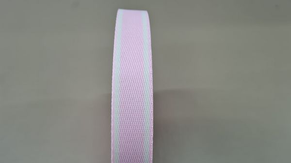 Alça chik 30mm ROSA C BRANCO