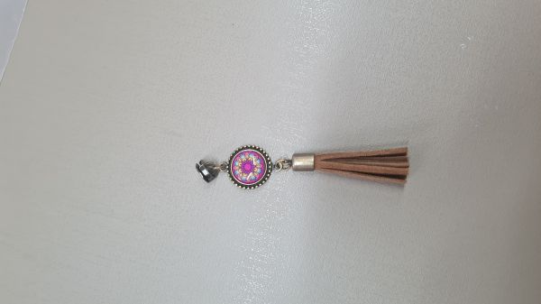 Cursor N5  ouro velho Tassel Mandala Pink