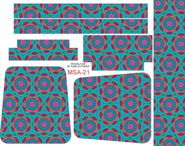 Bolsa Sisi Floral MSA21