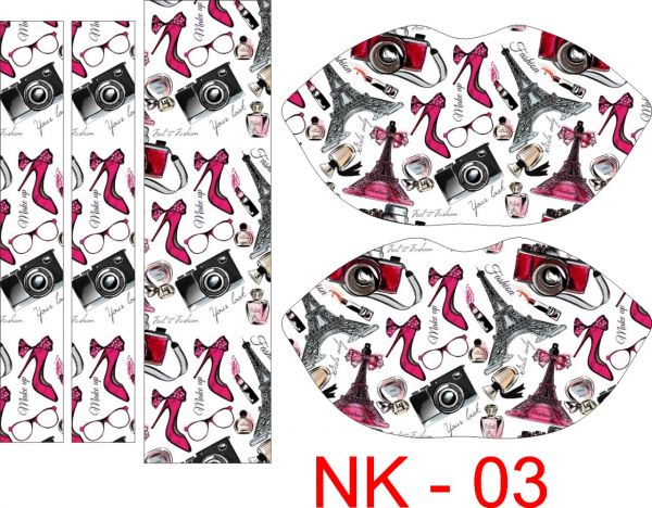 Necessaire Kiss NK - 03