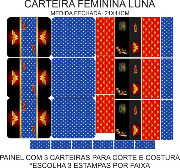 Carteira Feminina Luna