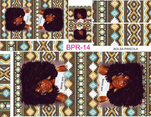 BOLSA PRISCILA AFRO BPR 14