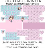 Box G com Porta Talher