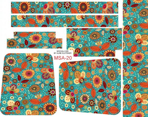 Bolsa Sisi Floral MSA20